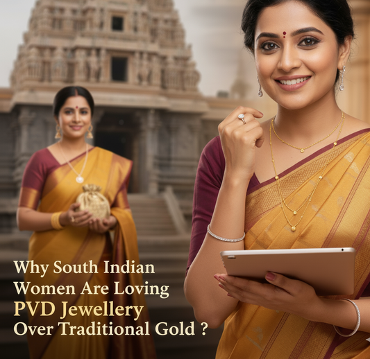 Why South Indian Women Are Loving PVD Jewellery Over Traditional Gold ?