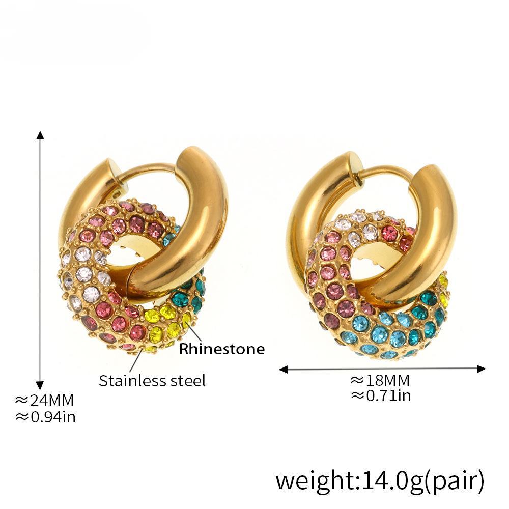 Color Pop Statement Hoop Earrings