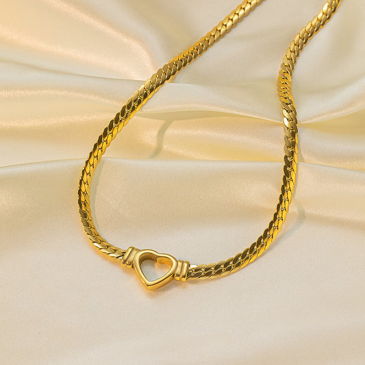 Love Locked Chain Necklace