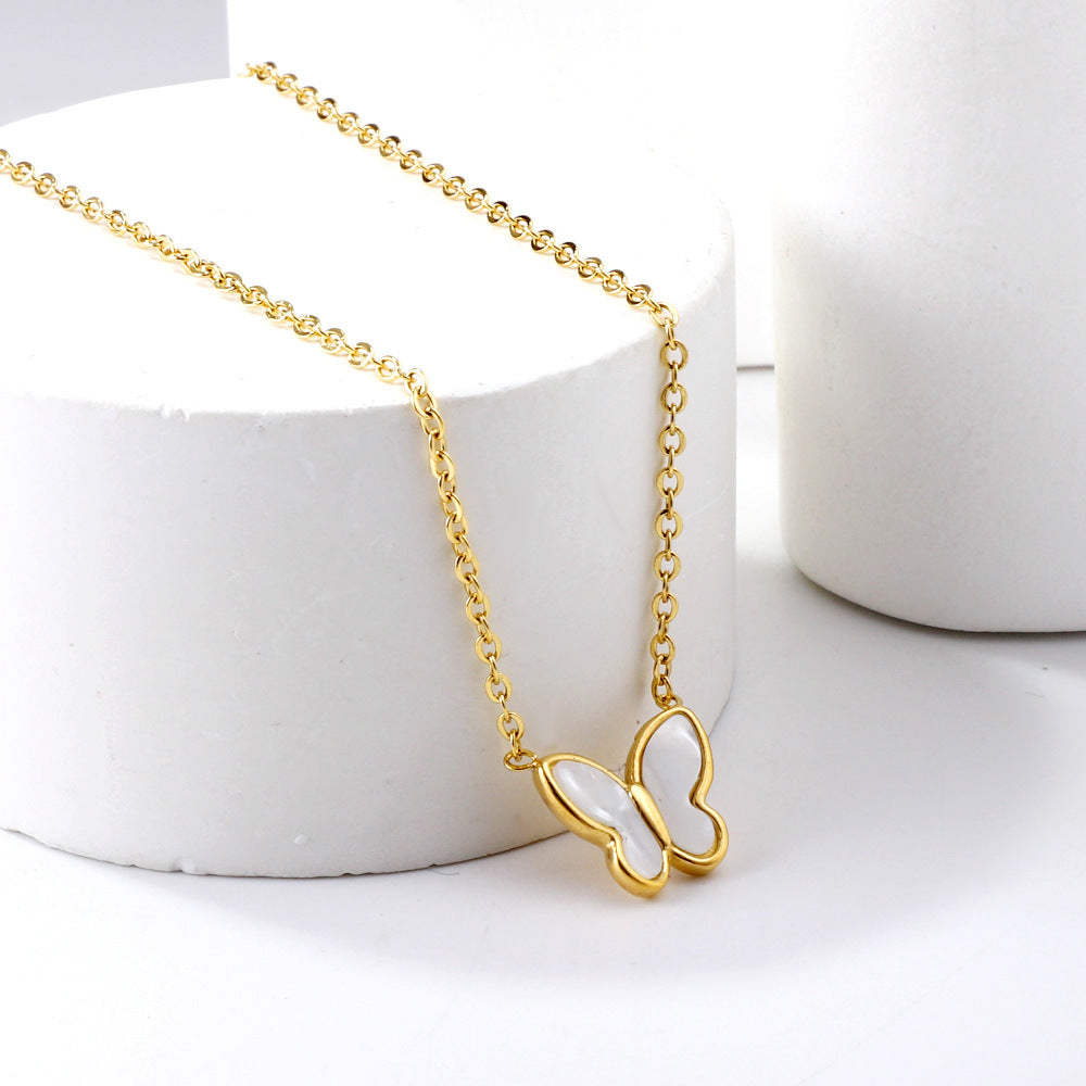 Dainty Butterfly Necklace