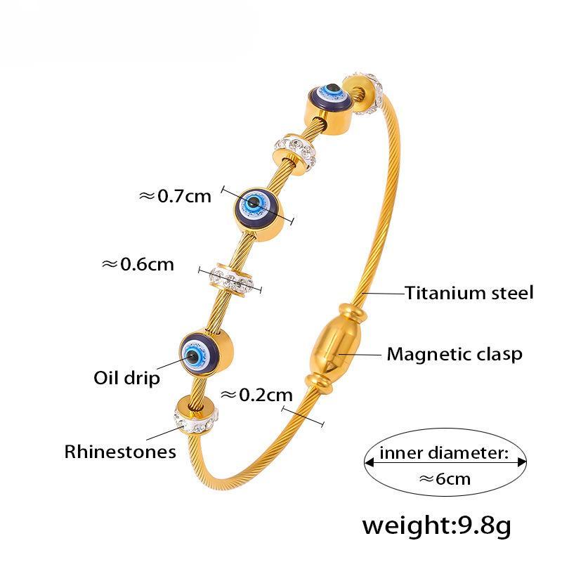 Magnetic Evil Eye Bracelet