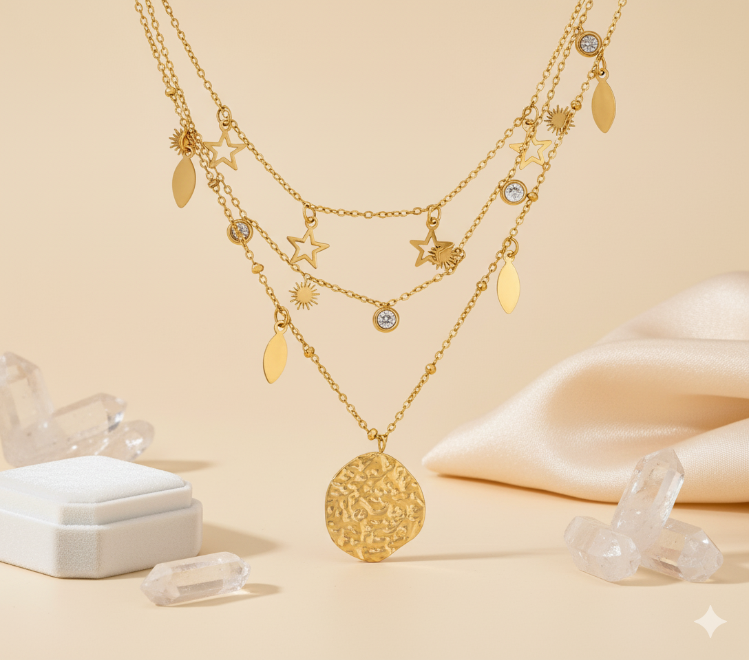Multi-Layer Pendant Necklace