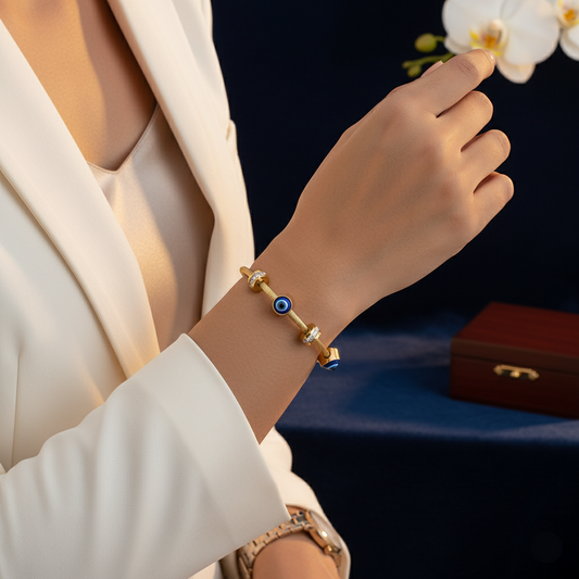 Magnetic Evil Eye Bracelet