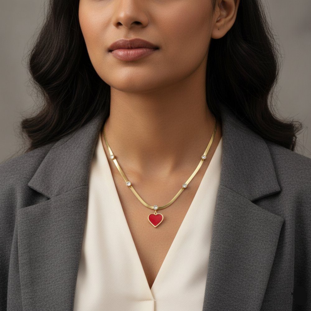 Heart Shape Pendant Necklace