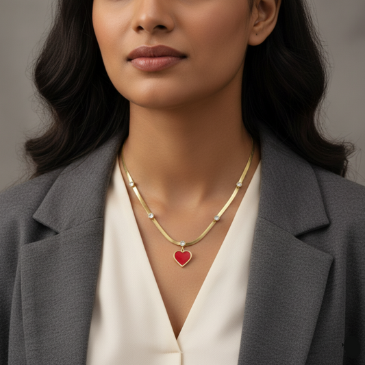Heart Shape Pendant Necklace