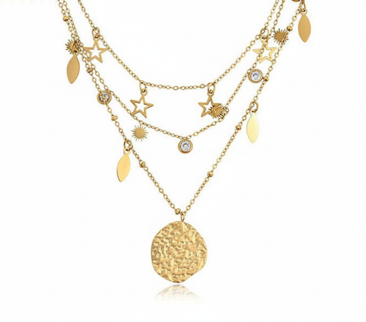Multi-Layer Pendant Necklace