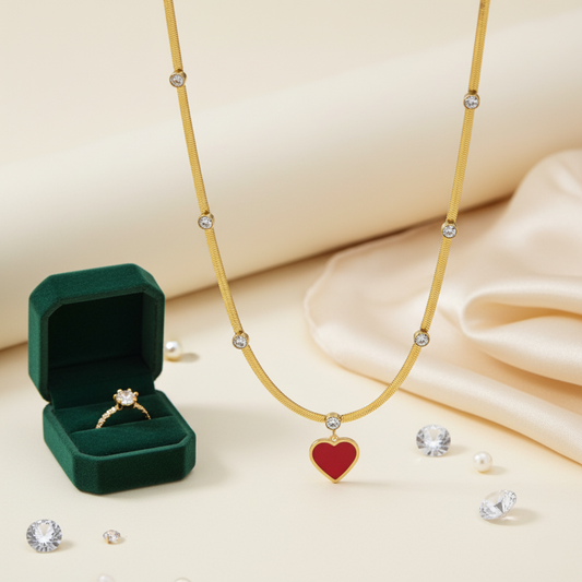 Heart Shape Pendant Necklace