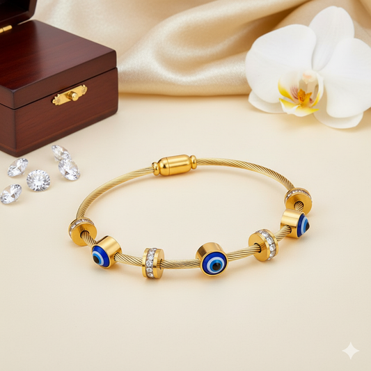 Magnetic Evil Eye Bracelet
