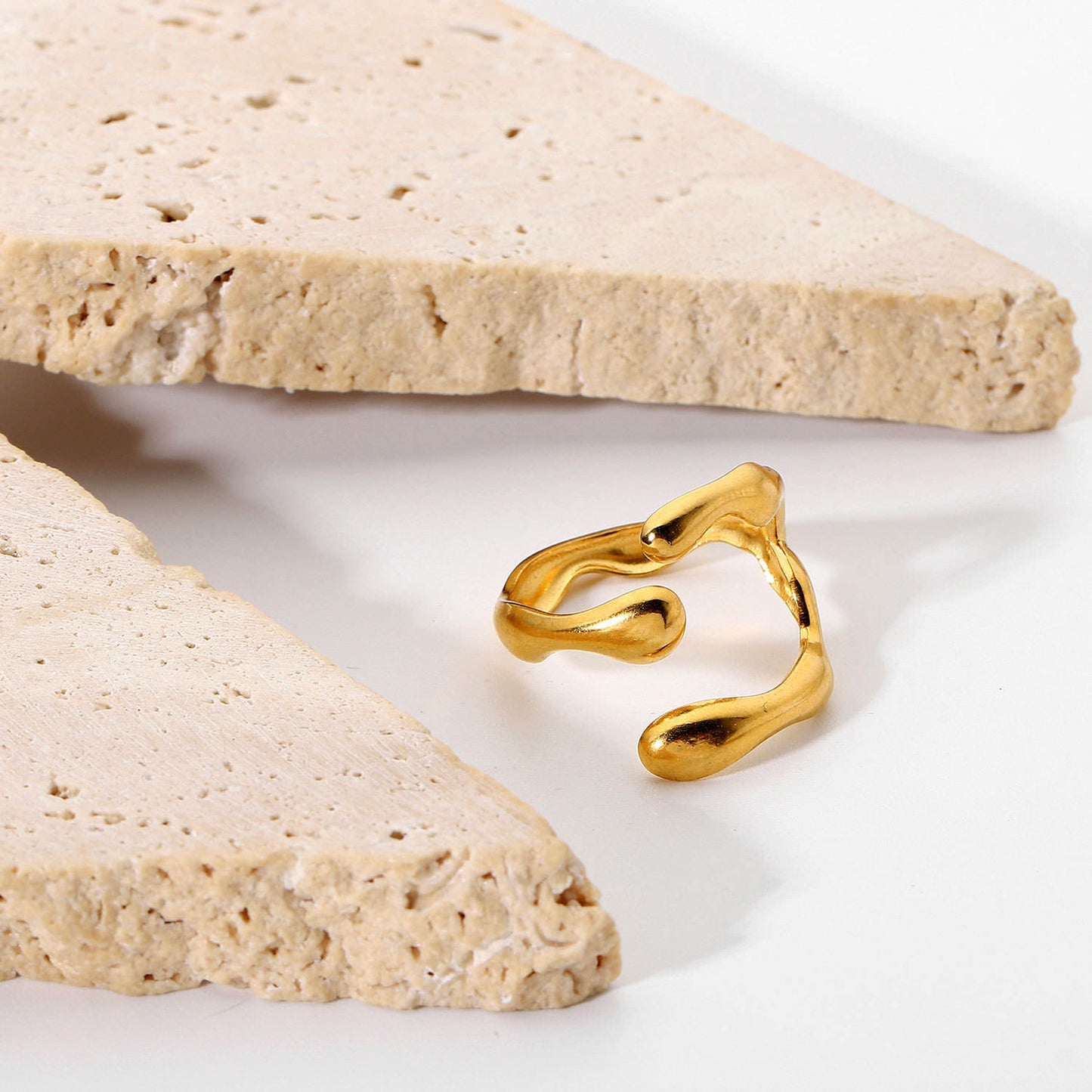 Adjustable Abstract Ring