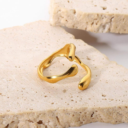 Adjustable Abstract Ring