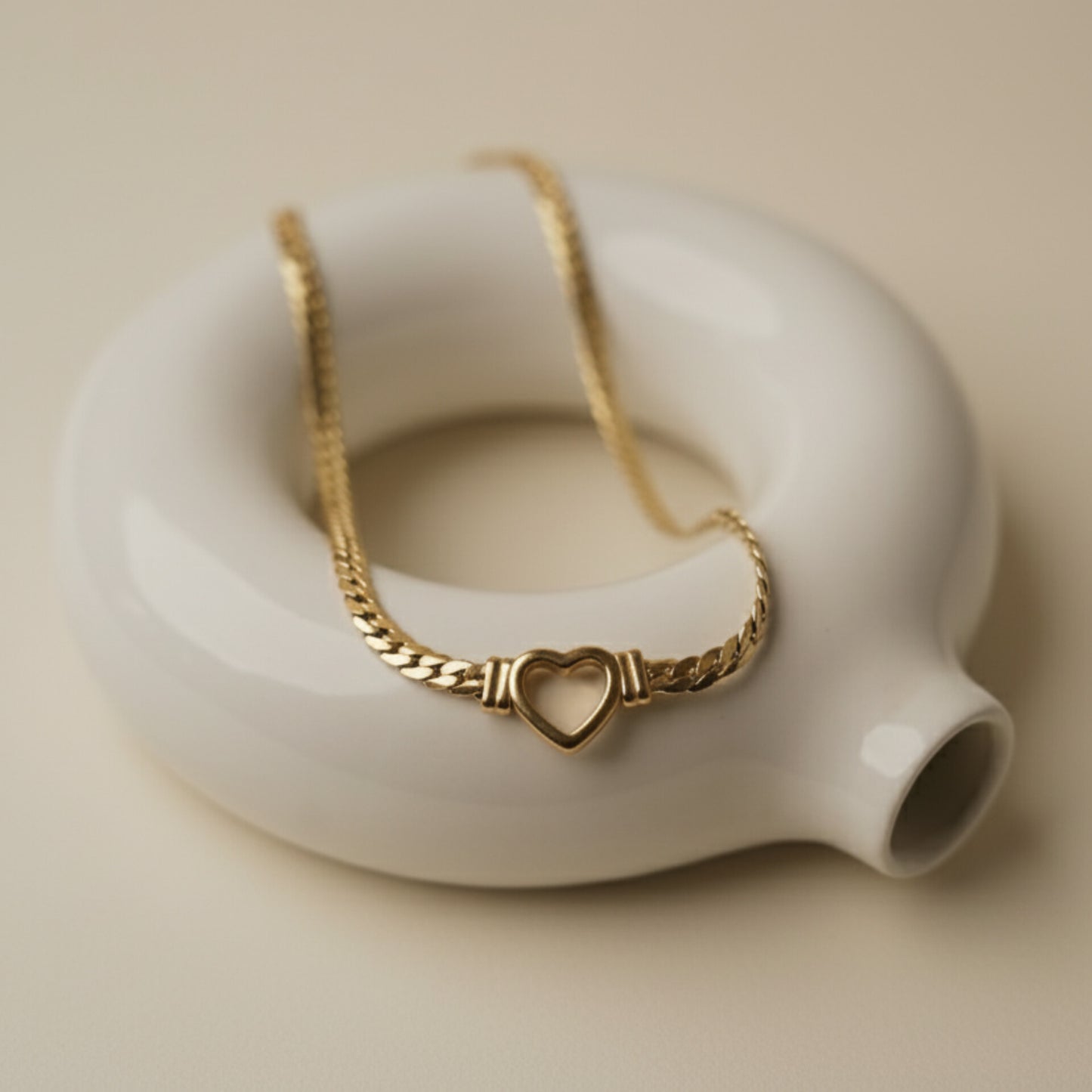 Love Locked Chain Necklace