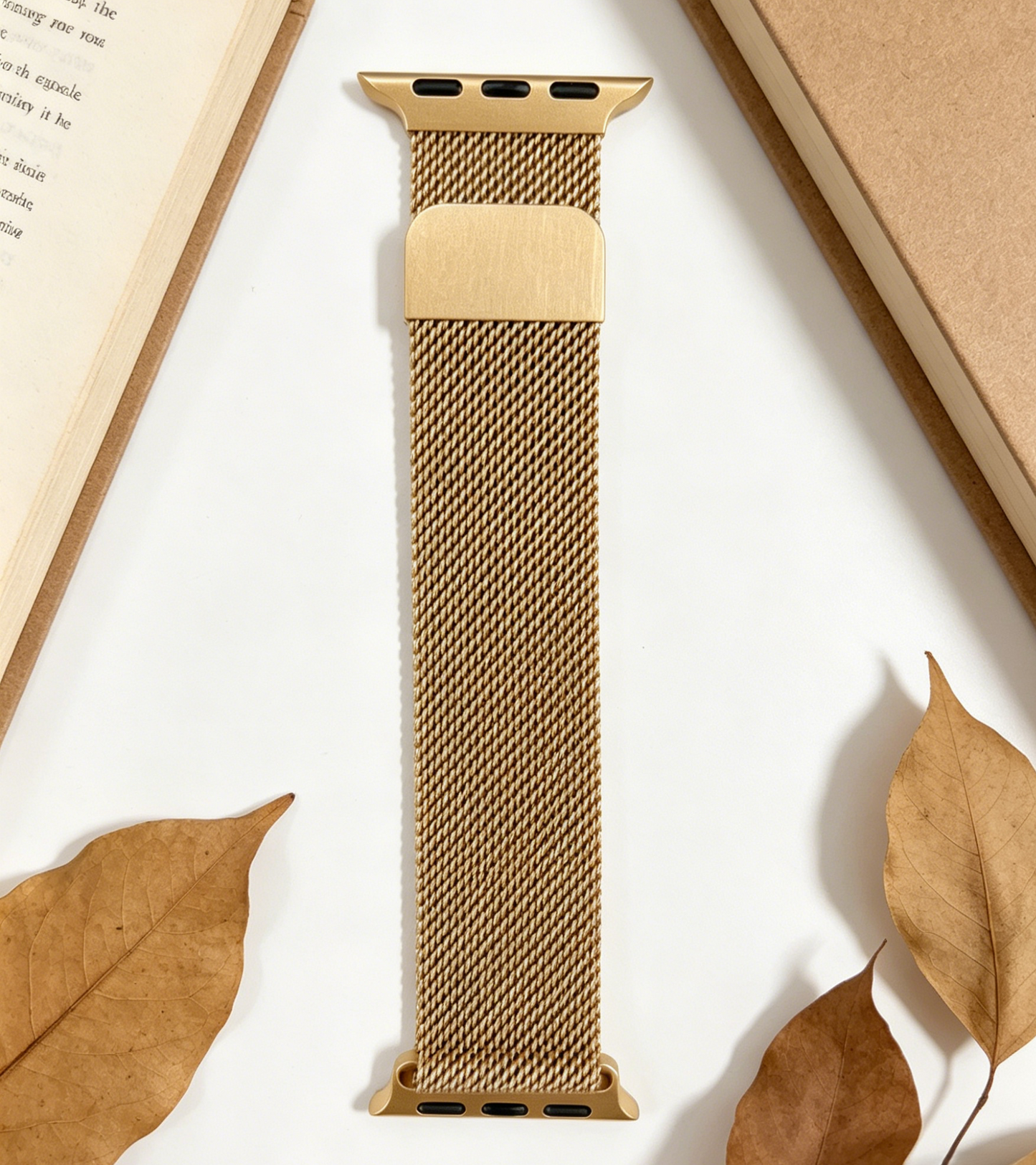 Front view of Milanese Loop Band