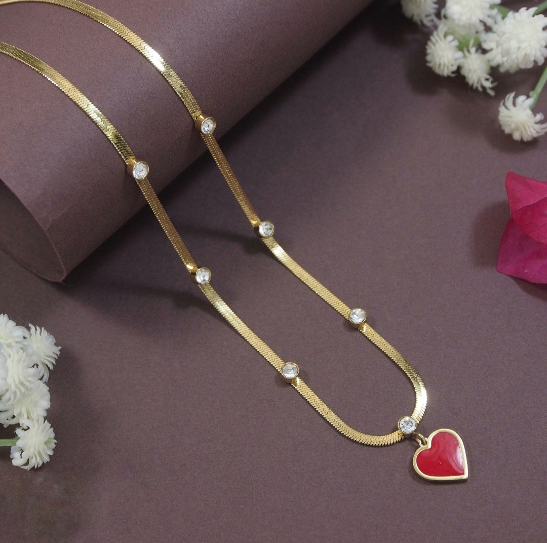 Heart Shape Pendant Necklace