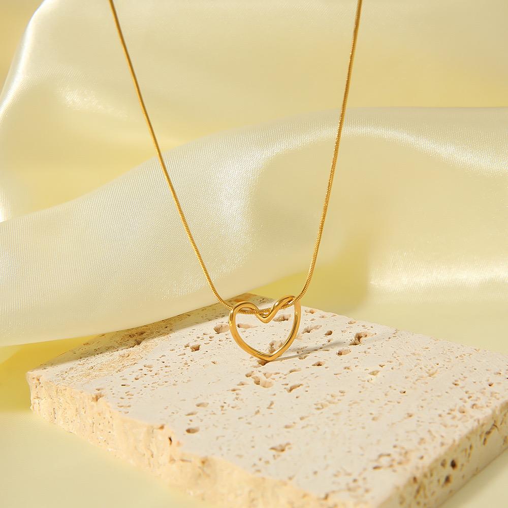 Hollow Heart Pendant