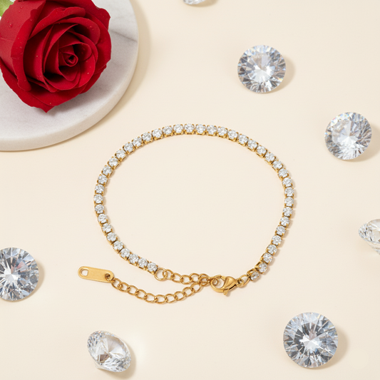 Zirconia Tennis Bracelet