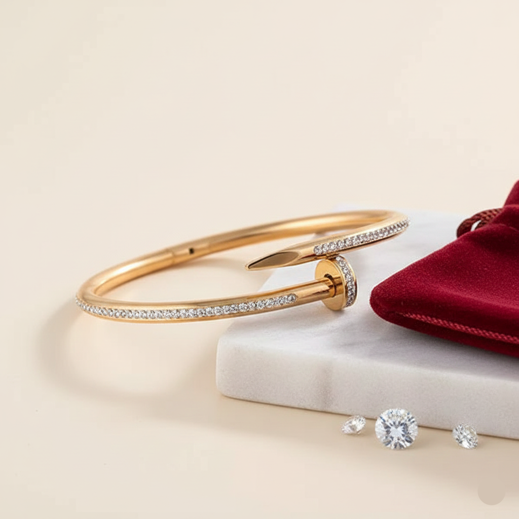 Studded Nail Bracelet