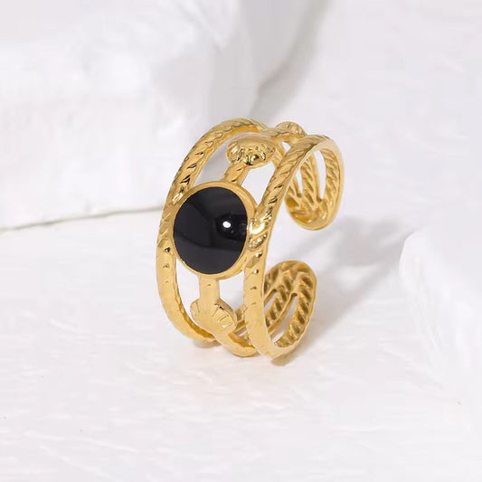 Black Vintage Ring