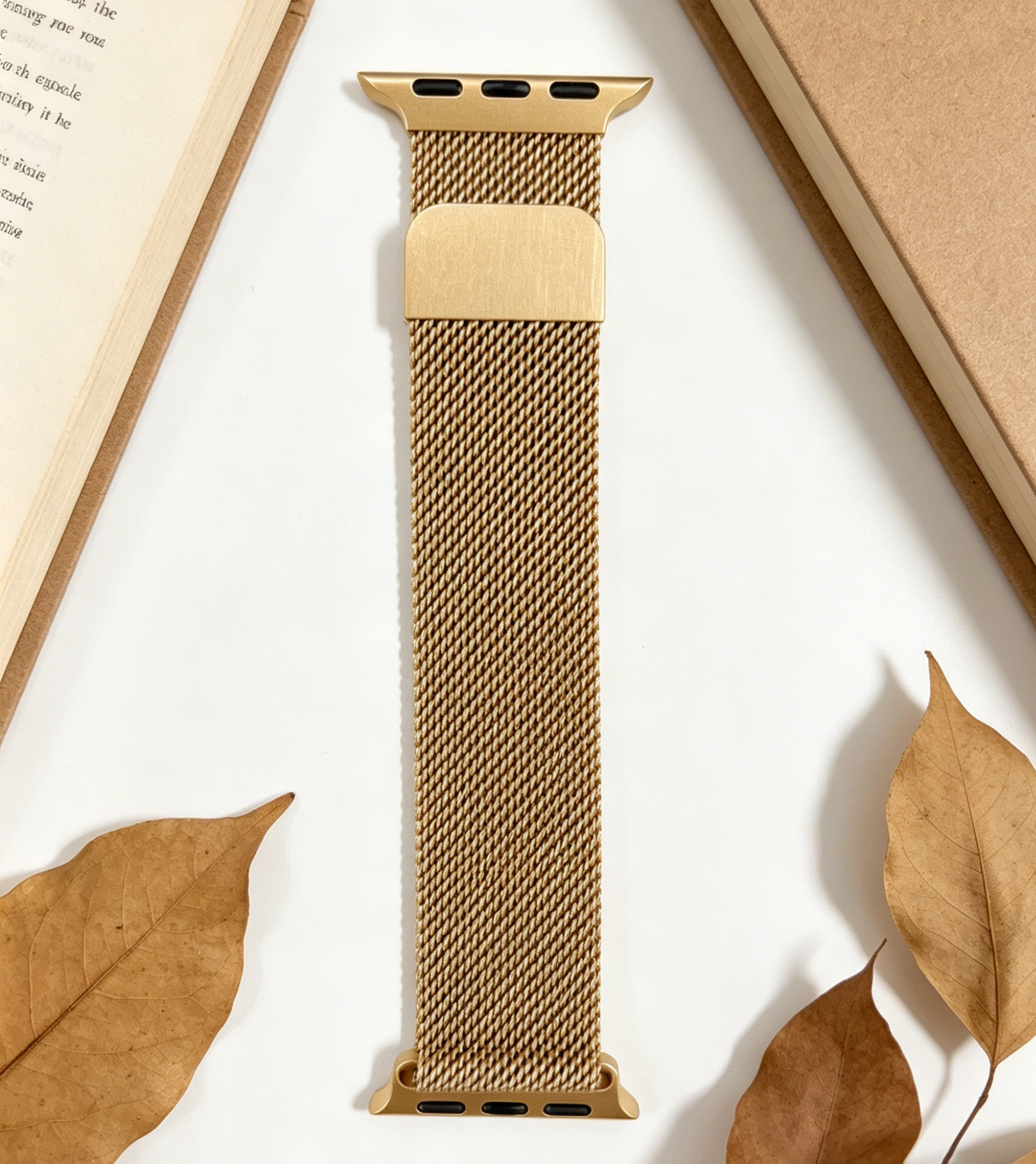 Front view of Milanese Loop Band
