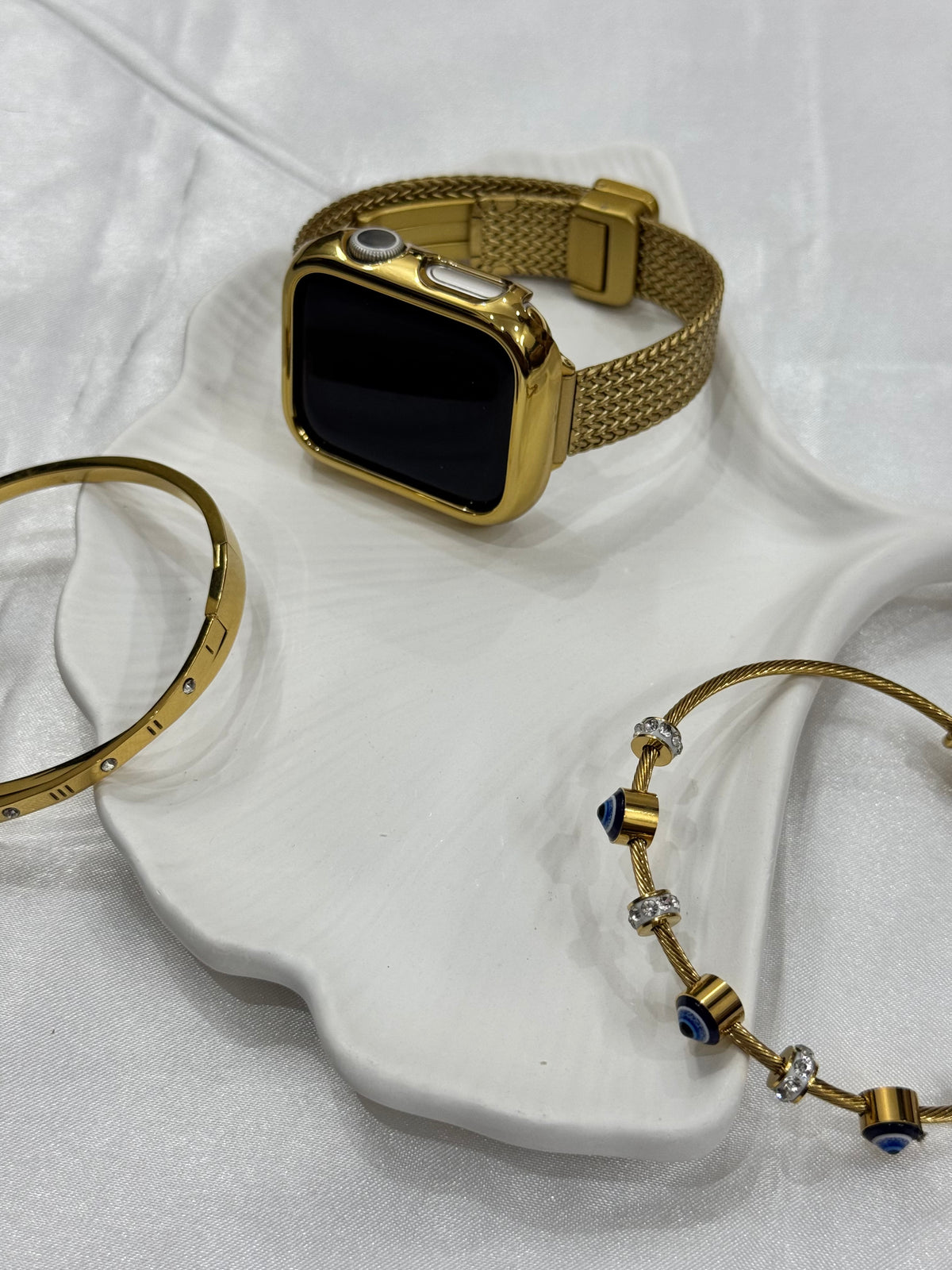 Slim Mesh Band  with watch