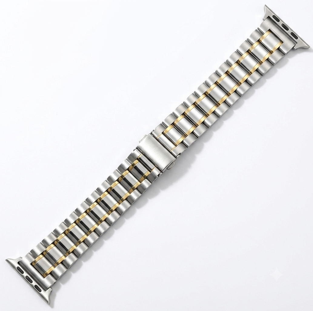 Front view of Two-Tone Link Band