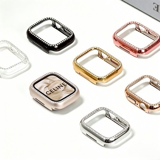 Crystal Bumper Case Compatible with Apple Watch